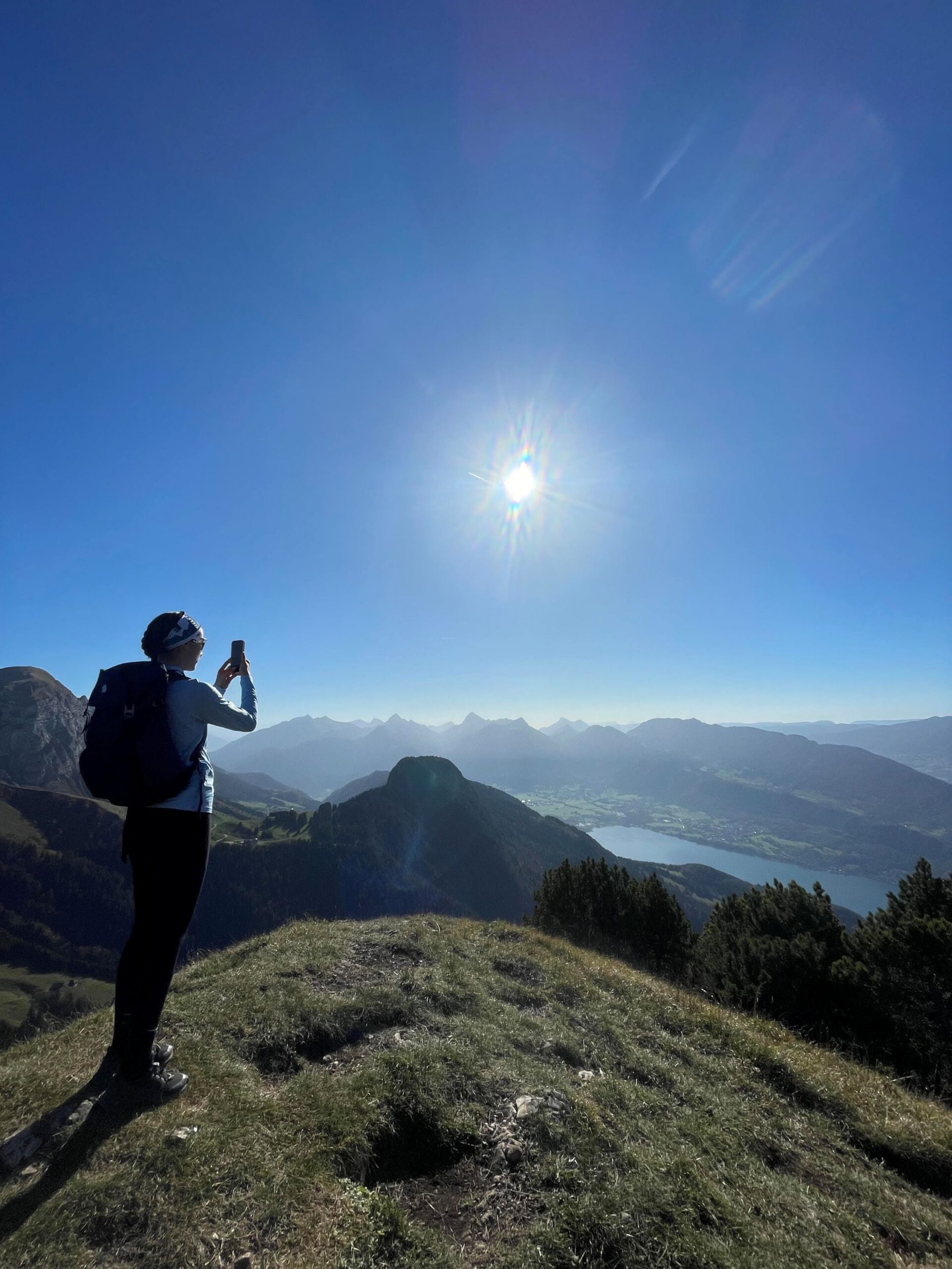 Paysage de randonnée.